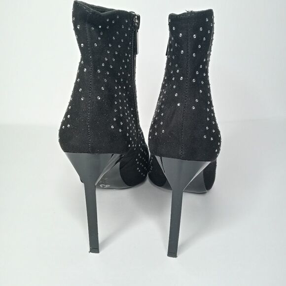 BCBGeneration Black Helen Embellished Ankle Booties - Picture 5 of 7